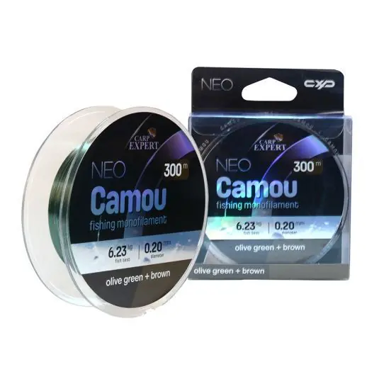 Fir monofilament Carp Expert Neo Camou Olive Green-Brown 0.40mm/24.60kg/150m Transport gratuit
