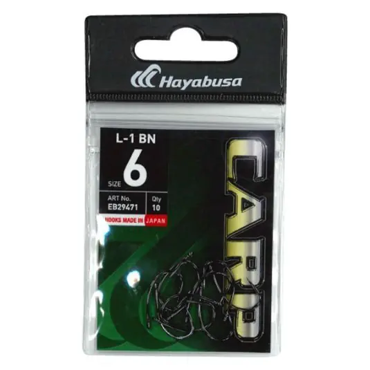 Carlige Hayabusa L1 Black Nickel Nr.4 Popular