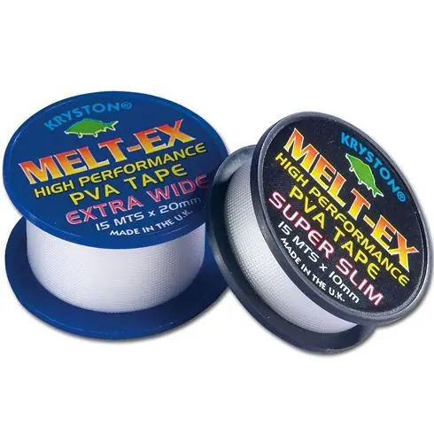 Banda solubila PVA Kryston Meltex Super Deluxe 10mm -15m Ultima șansă