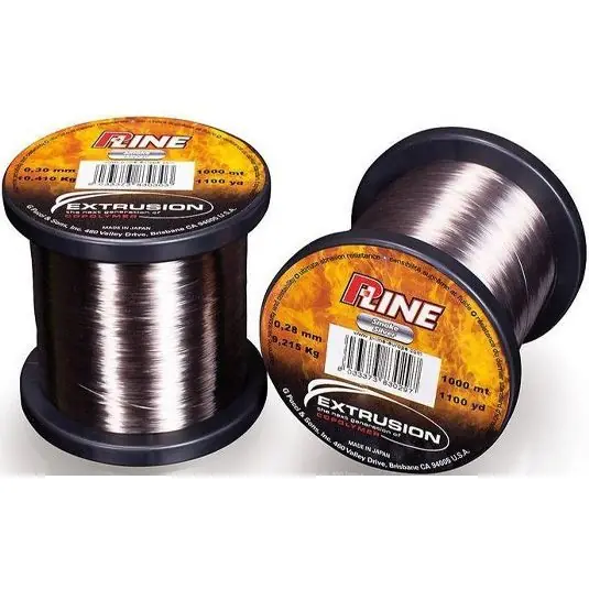 Fir monofilament P-Line Extrusion Smoke Silver 0,35mm/16,49kg/2000m Reducere