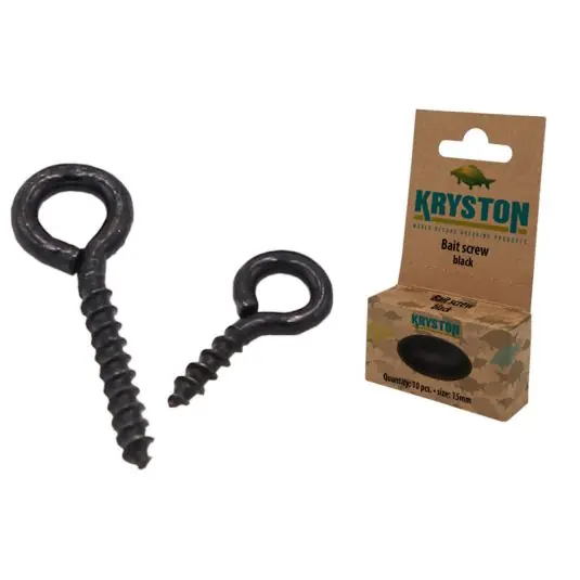 Surub momeala Kryston Bait Screw 10mm Plată sigură