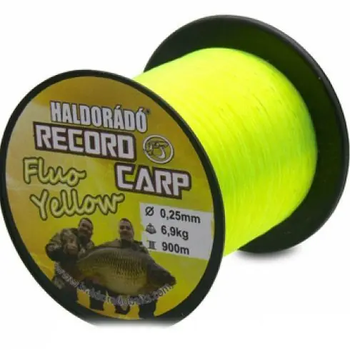 Fir monofilament Haldorado Record Carp Fluo Yellow 0.30mm/9.9kg/800m Preț redus