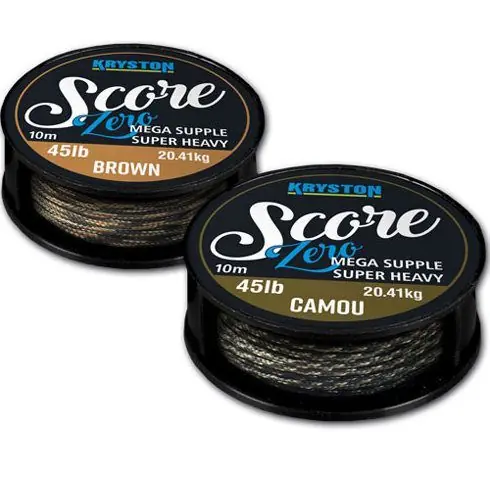 Fir textil Kryston Score Zero Leadfree Camou 45lb/10m Cel mai bun preț