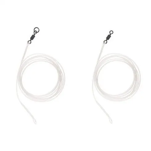 Carp Spirit Fluoro Leader Ring Swivel 35lb/100cm Reduceri