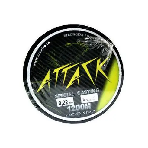 Fir monofilament Attack Special Casting 0.35mm/9.0kg/1200m Preț mic