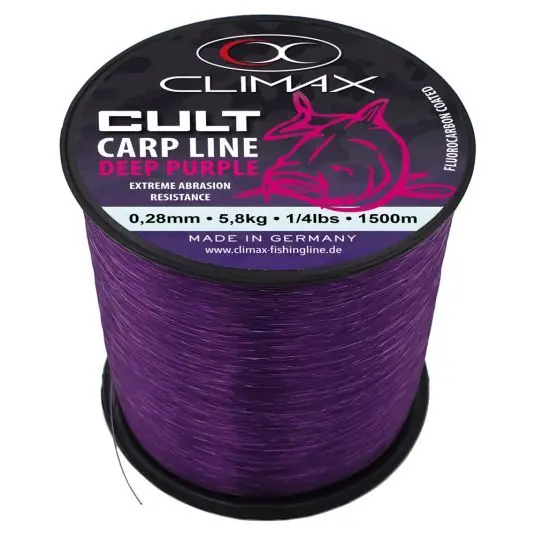 Cumpără acum Fir monofilament Climax Cult Carp Deep Purple 0.35mm/9.1kg/1000m