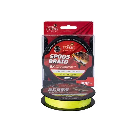 Fir textil Carp Expert Spods Braid 0.28mm/13.6kg/300m Ofertă exclusivă