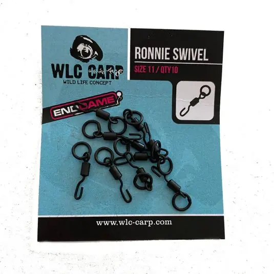 Agrafe rapide WLC Carp Ronnie Swivel End Game with Ring Nr.11 Promoție