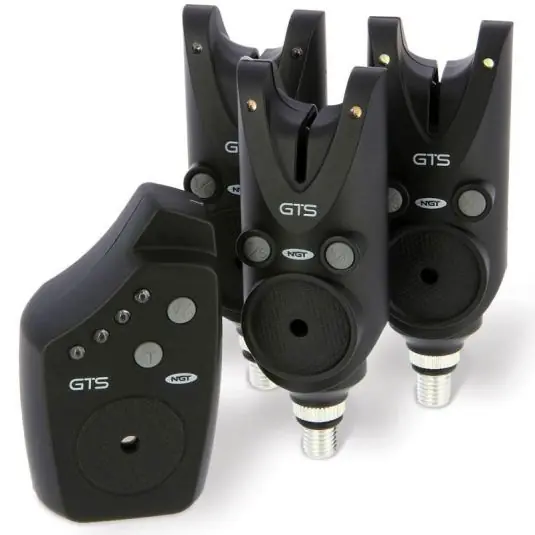 Set 3 avertizori + statie NGT GTS Bite Plată securizată