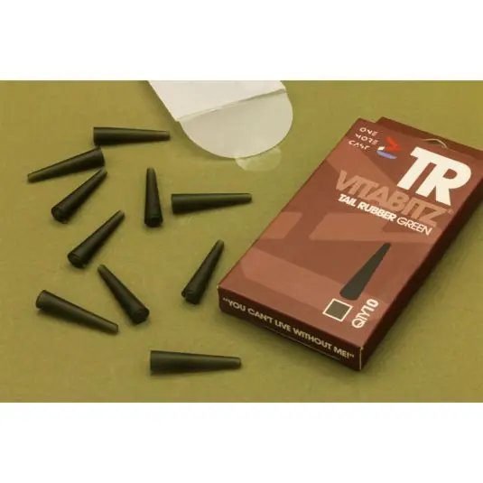 Conuri clips pierdut One More Cast Vitabitz Tail Rubbers, Green Ofertă specială