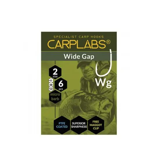 Carlige Konger Carplabs Wide Gap Titanium Grey, Nr.8 Cumpără acum