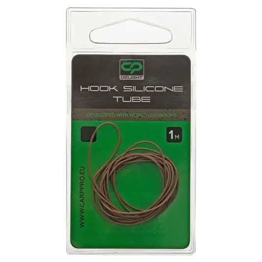 Calitate înaltă Tub siliconic Carp Pro Delight Hook Silicone Tube 0.5x0.25mm, 1m