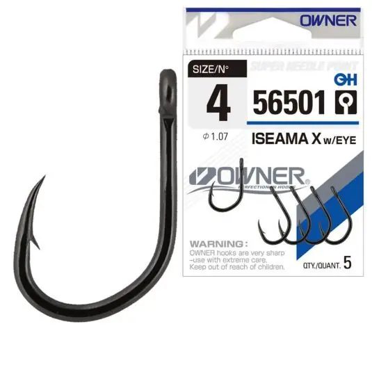 Preț mic Carlige Owner 56501 Iseama X Eye Nr.9