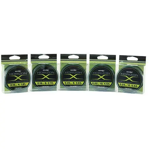 Bestseller Fir monofilament Matrix Horizon X Sinking 0.22mm/4.54kg/300m