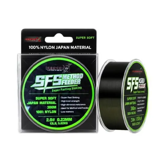 Fir monofilament FeederX SFS Method Feeder Super Soft 0.20mm/4.48kg/300m Cumpărături sigure