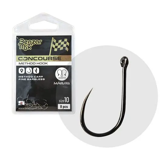Carlige Benzar Concourse Method Hook Barbless Nr.12 Ofertă limitată