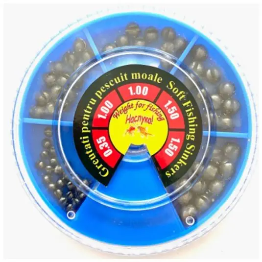 Comandă acum Set plumbi Mostiro Alice Despicate 100g  0.35-1.5g