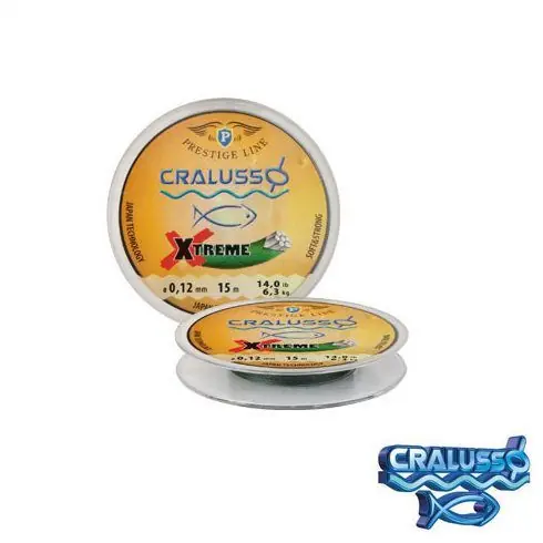 Retur ușor Fir textil Cralusso Xtreme 0.10mm/5.1kg/15m