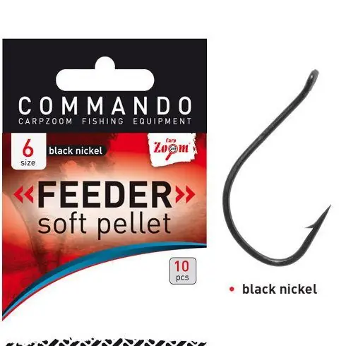 Nu rata Carlige Carp Zoom Feeder Soft Pellet Nr.6