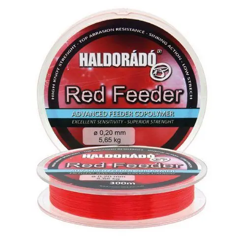 Fir monofilament Haldorado Red Feeder 0.30mm/9.85kg/300m Doar azi