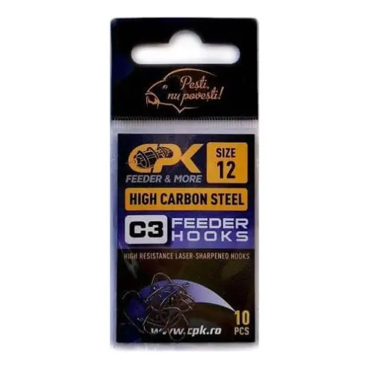 Carlige CPK Feeder C3 Nr.12 Noutate