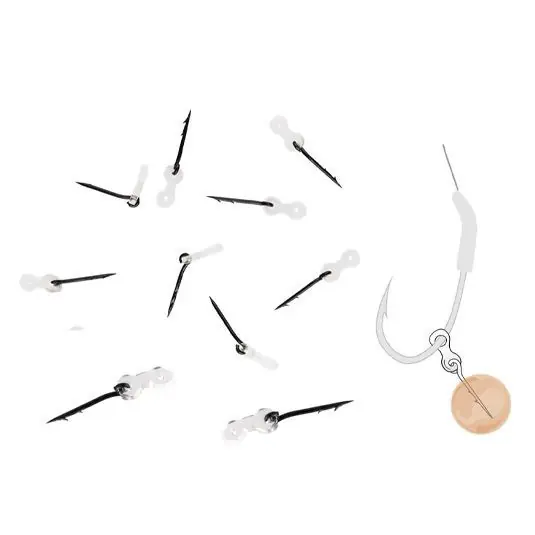 Calitate înaltă Spin momeala ZFish Bait Spike Silicone Holder S