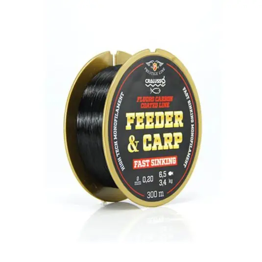 Retur ușor Fir monofilament Cralusso Feeder & Carp FC Coat 0.22mm/300m