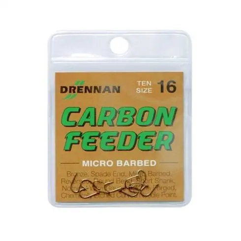 Carlige Drennan Carbon Feeder Nr.12 Noutate