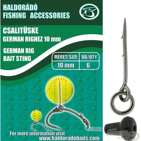 Cel mai vândut Haldorado German Rig Bait Sting 10mm