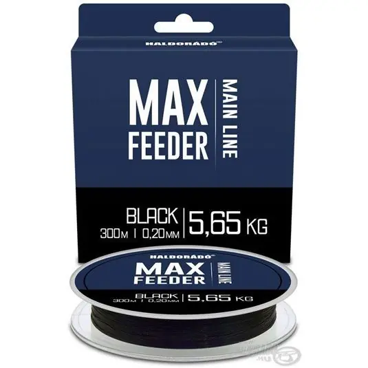 Fir monofilament Haldorado Max Feeder Main Line Black 300m/0.25mm/7.52kg Preț promoțional
