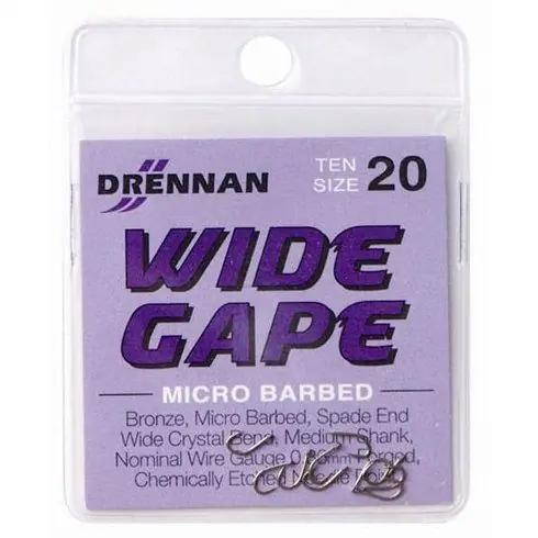 Bestseller Carlige Drennan Wide Gape Nr.16