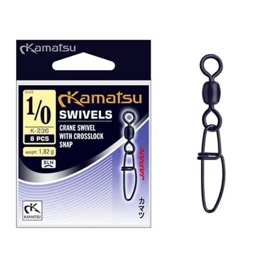 Agrafe + varteje Kamatsu Swivels K-236 1/0 Cumpără online