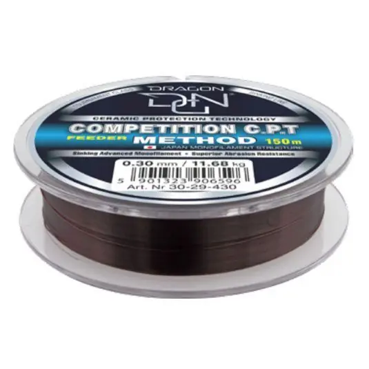 Plată sigură Fir monofilament Dragon Competition Method Feeder 0.30 mm/11.68 kg/300m