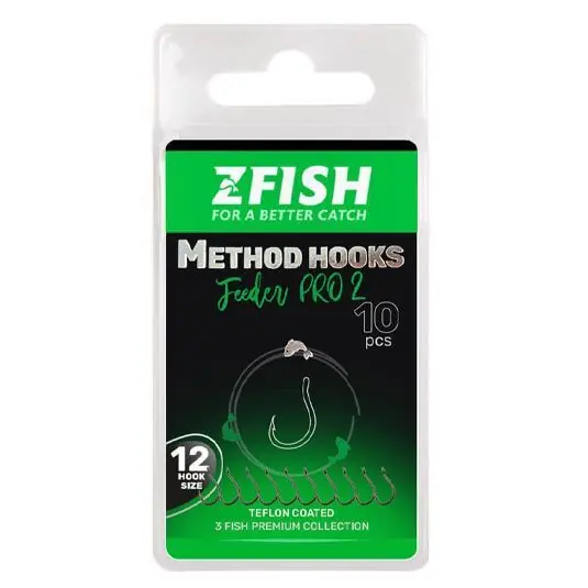 Carlige ZFish Method Feeder Pro 2, Nr.6 Transport gratuit