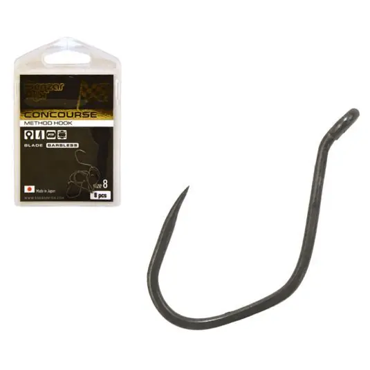 Carlige Benzar Mix Concourse Blade Method Barbless Nr.12 Ofertă limitată