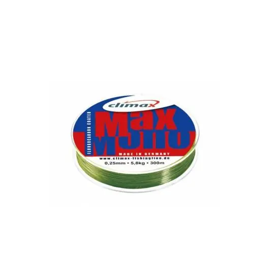Chilipir Fir monofilament Climax Max Mono Olive 0.32mm/8.5kg/100m
