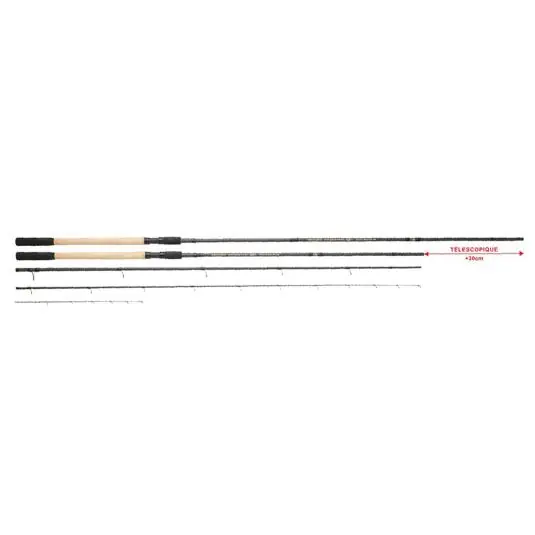 Retur gratuit Lanseta match Garbolino Essential X-Tend Match Hybrid 4.20m/12-15g