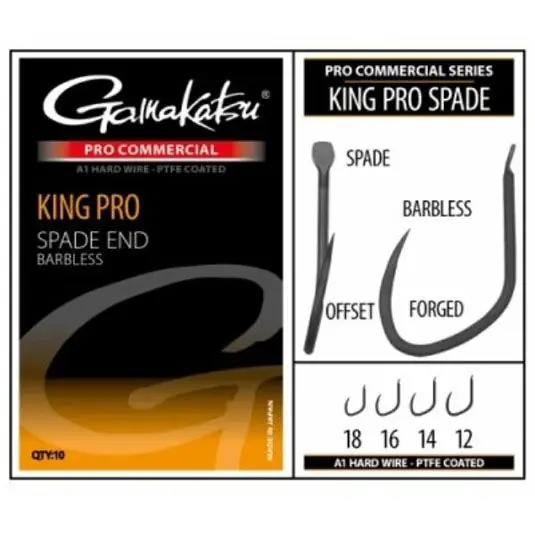 Carlige Gamakatsu Coars Pro-C King Pro Spade nr.16 Expediere rapidă