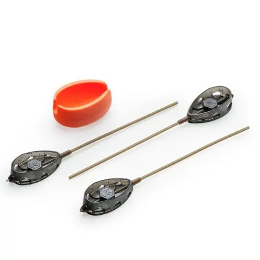 Vezi acum Set Mivardi Method Feeder Quick Change QMR Long L + mould, 30g, 40g, 50g