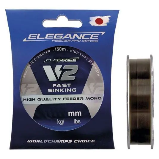 Fir monofilament Formax Elegance Feeder Pro V2 Fast Sinking 0.25mm/7.74kg/150m Chilipir