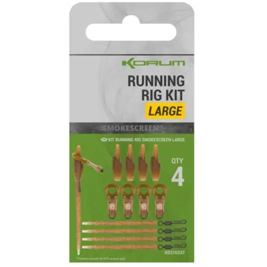 Kit montura Korum Smokescreen Running Rig Kit, Large Cumpără online