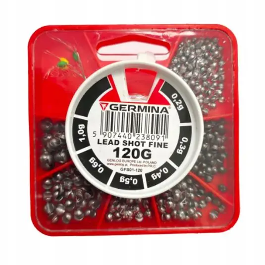 Doar azi Set plumbi Germina Lead Shot Fine Weight Set 120g