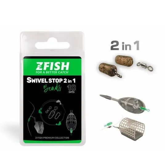 Varteje ZFish Conector Swivel Beads 2in1 Reduceri