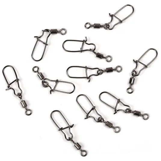 Agrafa cu vartej Germina Rolling Swivel Fast Lock Snap Nr.8 Popular