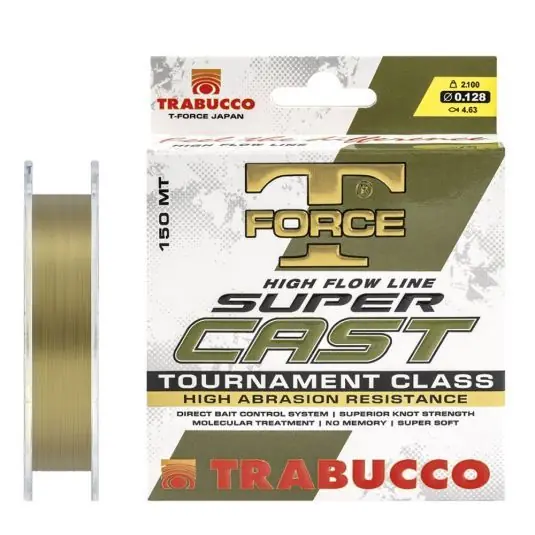 Reducere extra Fir monofilament Trabucco T Force Super Cast 0.148mm/2.80kg/150m