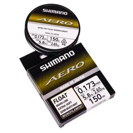 Calitate înaltă Fir monofilament Shimano Aero Float 0.137mm/1.69kg/150m