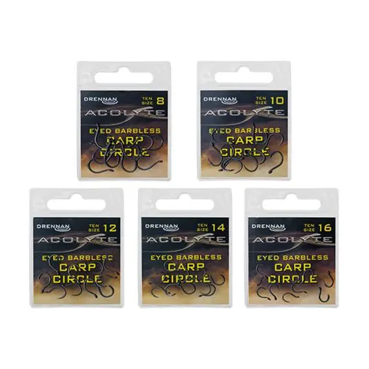 Carlige Drennan Acolyte Carp Circle Nr.12 Comandă acum
