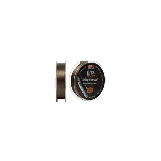Fir textil CPK Silky Natural Feeder Hooklink Brown 0.16mm/8kg/15m Reducere specială