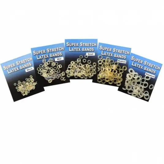Livrare gratuită Inele siliconice NuFish Pellet Bands Medium