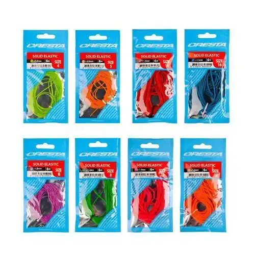 Cumpărături sigure Elastic Cresta Solid Elastic 1.2mm/6m Green